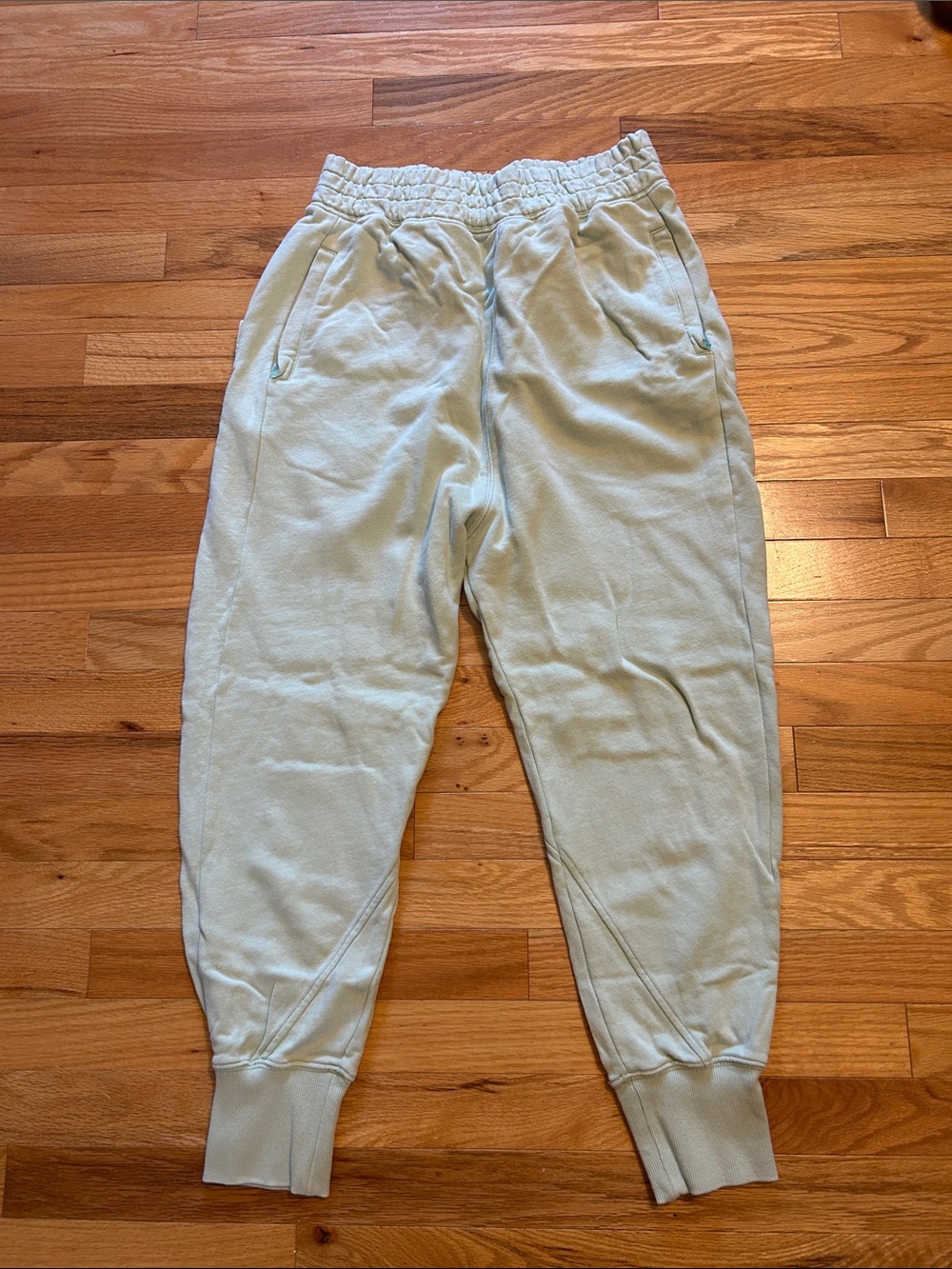 Free People (Fp movement) June Bug joggers sweatpants. Size small, Lichen color.